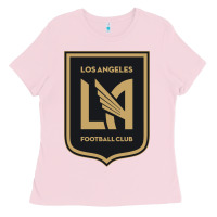 Bubblegum Pink LAFC Ladies Tee - DesignPulse