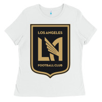 White LAFC Ladies Tee - DesignPulse