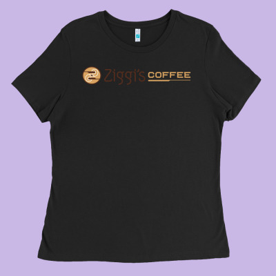 Ziggi's Coffee Ladies Tee Designed By Designpulse