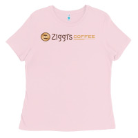 Bubblegum Pink ziggi's coffee Ladies Tee - DesignPulse