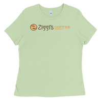 Matcha ziggi's coffee Ladies Tee - DesignPulse