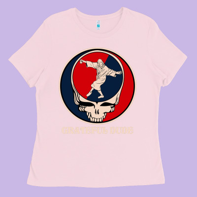 Grateful Dude Ladies Tee Designed By Designpulse