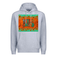 Heather Grey western wild child Premium Hoodie - Jasminsmagicworld