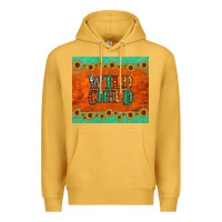 Mustard western wild child Premium Hoodie - Jasminsmagicworld