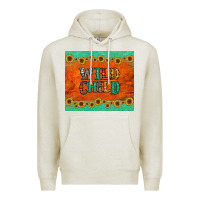 Oatmeal Heather western wild child Premium Hoodie - Jasminsmagicworld