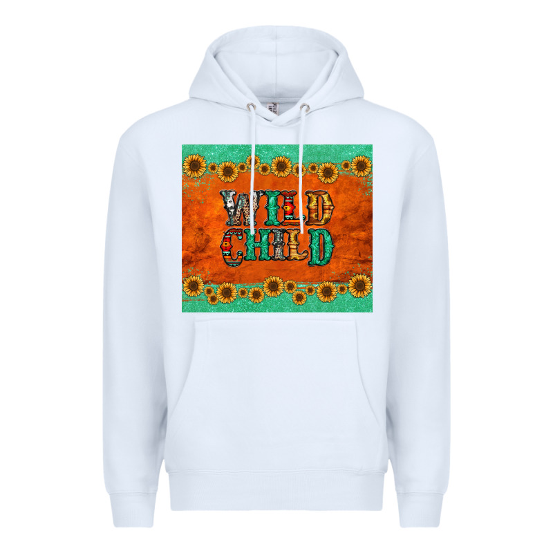 Western Wild Child Premium Hoodie by Jasminsmagicworld | Teevron