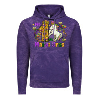Cloud Purple my first mardi gras unicorn Vintage Hoodie - FaDigitalArtStudio