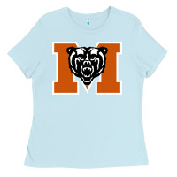 Baby Blue mercer bears Ladies Tee - DesignPulse