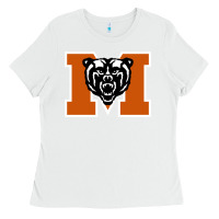 White mercer bears Ladies Tee - DesignPulse
