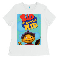 White Sid The Science Kid for friend Ladies Tee - DesignPulse