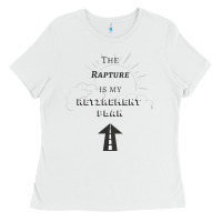 White the rapture is my retirement plan bible heaven jesus Ladies Tee - PixelWave