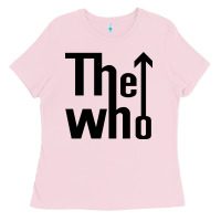 Bubblegum Pink the,who,the,who,collection Ladies Tee - PixelWave