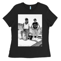 Black Thelma And Louise Ladies Tee - PixelWave