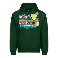Forest Green mama cita needs a margarita Urban Hoodie - JahusDesignShop