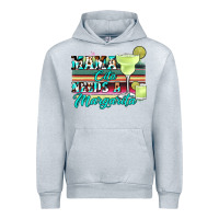 Heather Grey mama cita needs a margarita Urban Hoodie - JahusDesignShop