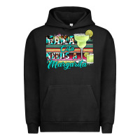 Pigment Black mama cita needs a margarita Urban Hoodie - JahusDesignShop