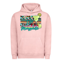 Pigment Salmon mama cita needs a margarita Urban Hoodie - JahusDesignShop