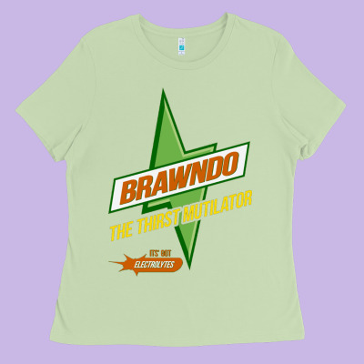 Brawndo The Thirst Mutilator   Idiocracy Inspired Active Ladies Tee Designed By Pixelwave