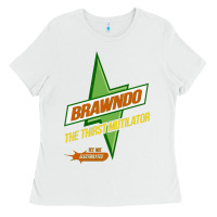 White brawndo the thirst mutilator   idiocracy inspired active Ladies Tee - PixelWave
