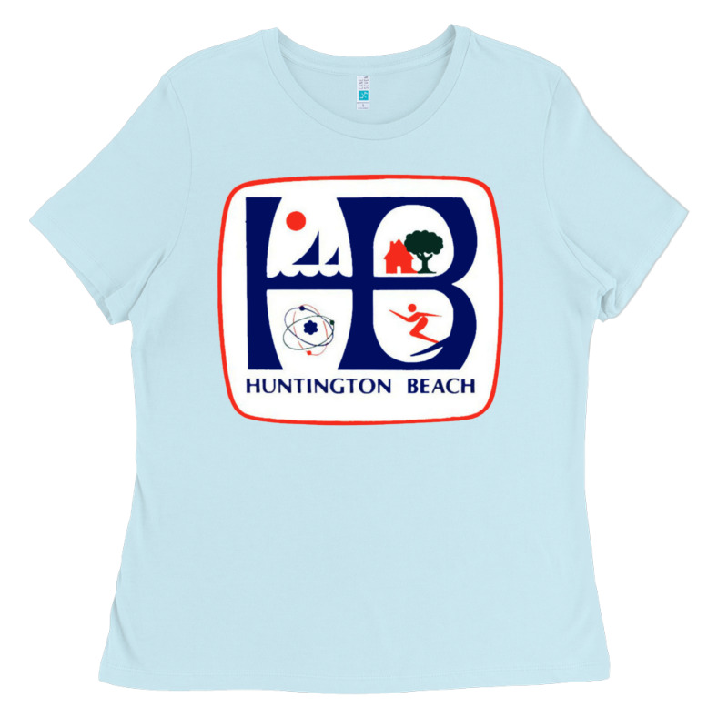 Coat Of Arms Of Huntington Beach Ladies Tee by PixelWave | Teevron