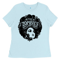 Baby Blue the zombies   she's not there t shirt Ladies Tee - PixelWave
