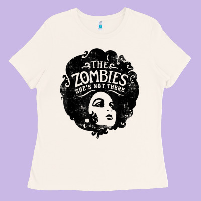 The Zombies   She's Not There T Shirt Ladies Tee Designed By Pixelwave