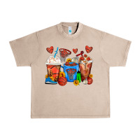 French Oak Basketball Coffee Cups Urban Heavy Tee - FaDigitalArtStudio