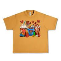 Peanut Butter Basketball Coffee Cups Urban Heavy Tee - FaDigitalArtStudio