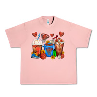 Salmon Basketball Coffee Cups Urban Heavy Tee - FaDigitalArtStudio