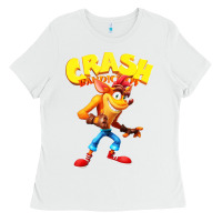 White crash bandicoot Ladies Tee - PixelWave