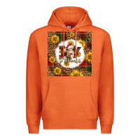 Carrot joy to the world christmas cow Premium Hoodie - LillyAllenDesigns