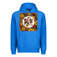 True Royal joy to the world christmas cow Premium Hoodie - LillyAllenDesigns