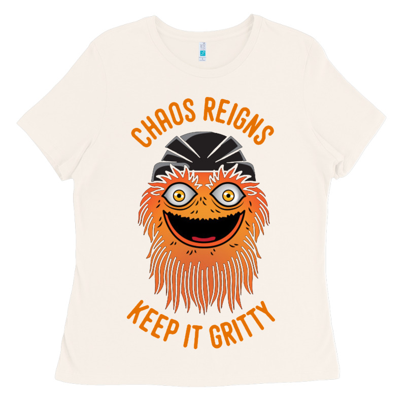 Chaos Reigns Keep It Gritty Ladies Tee by PixelWave | Teevron