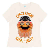 Bone chaos reigns keep it gritty Ladies Tee - PixelWave