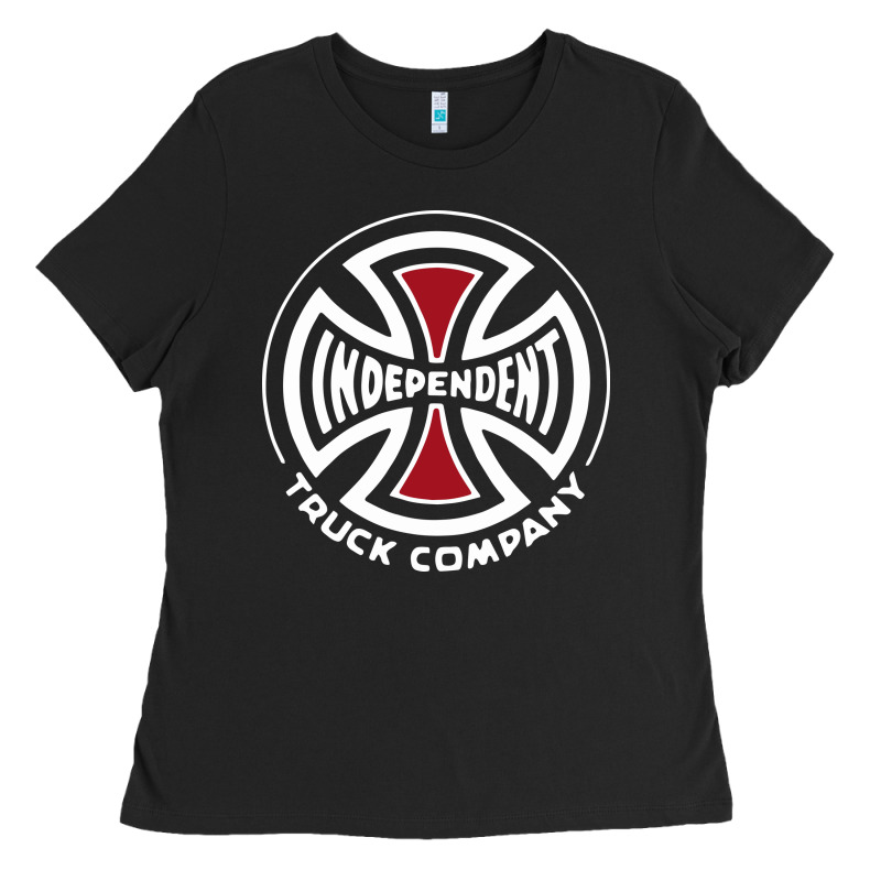 Independent Company Cross Skateboard Ladies Tee by PixelWave | Teevron