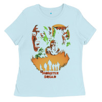 Baby Blue The Monster Squad Ladies Tee - PixelWave
