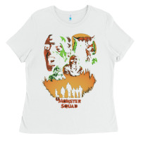 White The Monster Squad Ladies Tee - PixelWave