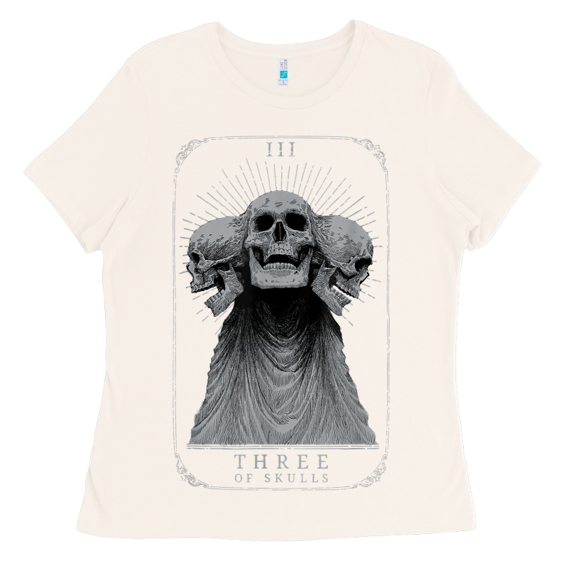 Hunt Showdown Anniversary Three Of Skulls Black T Shirt Ladies Tee by PixelWave | Teevron