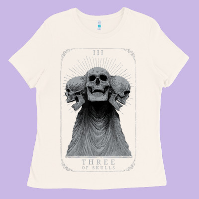 Hunt Showdown Anniversary Three Of Skulls Black T Shirt Ladies Tee Designed By Pixelwave
