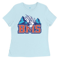 Baby Blue blue mountain state Ladies Tee - PixelWave