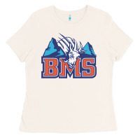 Bone blue mountain state Ladies Tee - PixelWave