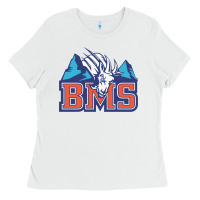 White blue mountain state Ladies Tee - PixelWave