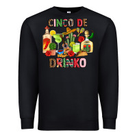 Black cinco de drinko Premium Sweatshirt - JahusDesignShop