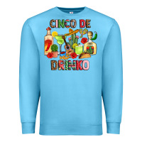 Ocean Blue cinco de drinko Premium Sweatshirt - JahusDesignShop