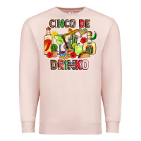 Pale Pink cinco de drinko Premium Sweatshirt - JahusDesignShop