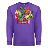 Purple cinco de drinko Premium Sweatshirt - JahusDesignShop