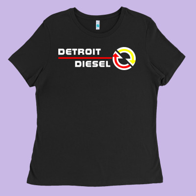 Detroit Diesel Ladies Tee Designed By Pixelwave
