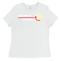 White Detroit Diesel Ladies Tee - PixelWave