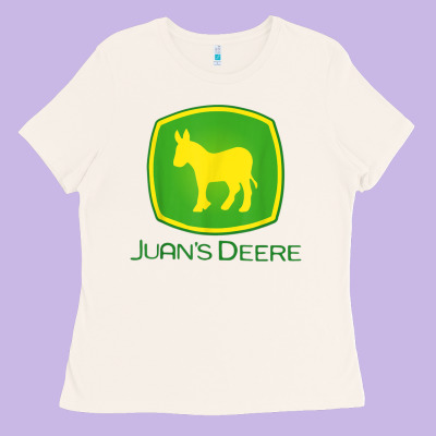 Juan Deere Farmer Gardener Landscaper Funny Ladies Tee Designed By Pixelwave