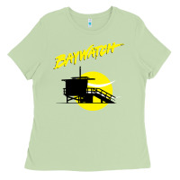 Matcha baywatch lifeguard tower sunset   baywatch Ladies Tee - PixelWave